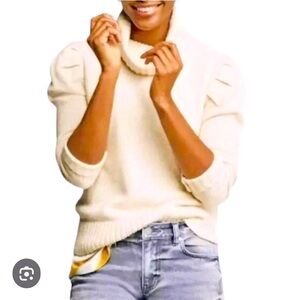 Cabi Tuck Turtleneck Sweater #3889 XL